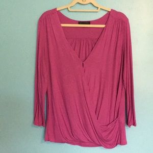 Faux wrap top